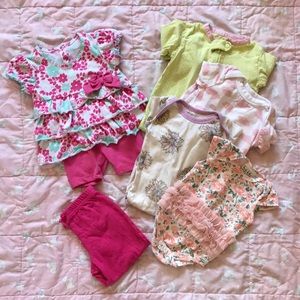 Lot of baby girls clothes